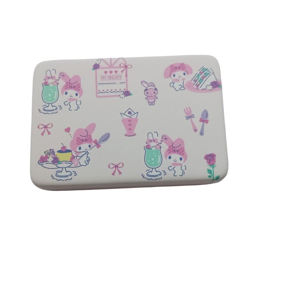Sanrio my melody storage mini box with mirror